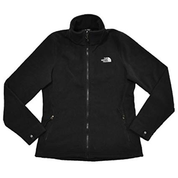 NWT Ladies Black Fleece The North Face zip up - Picture 3 of 6